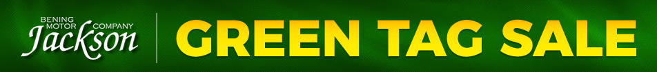 Green Tag Sale event banner